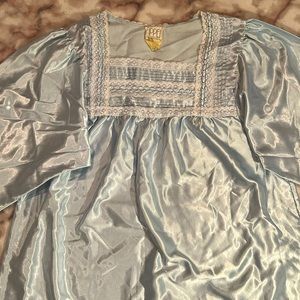 Lace Blue Nightgown